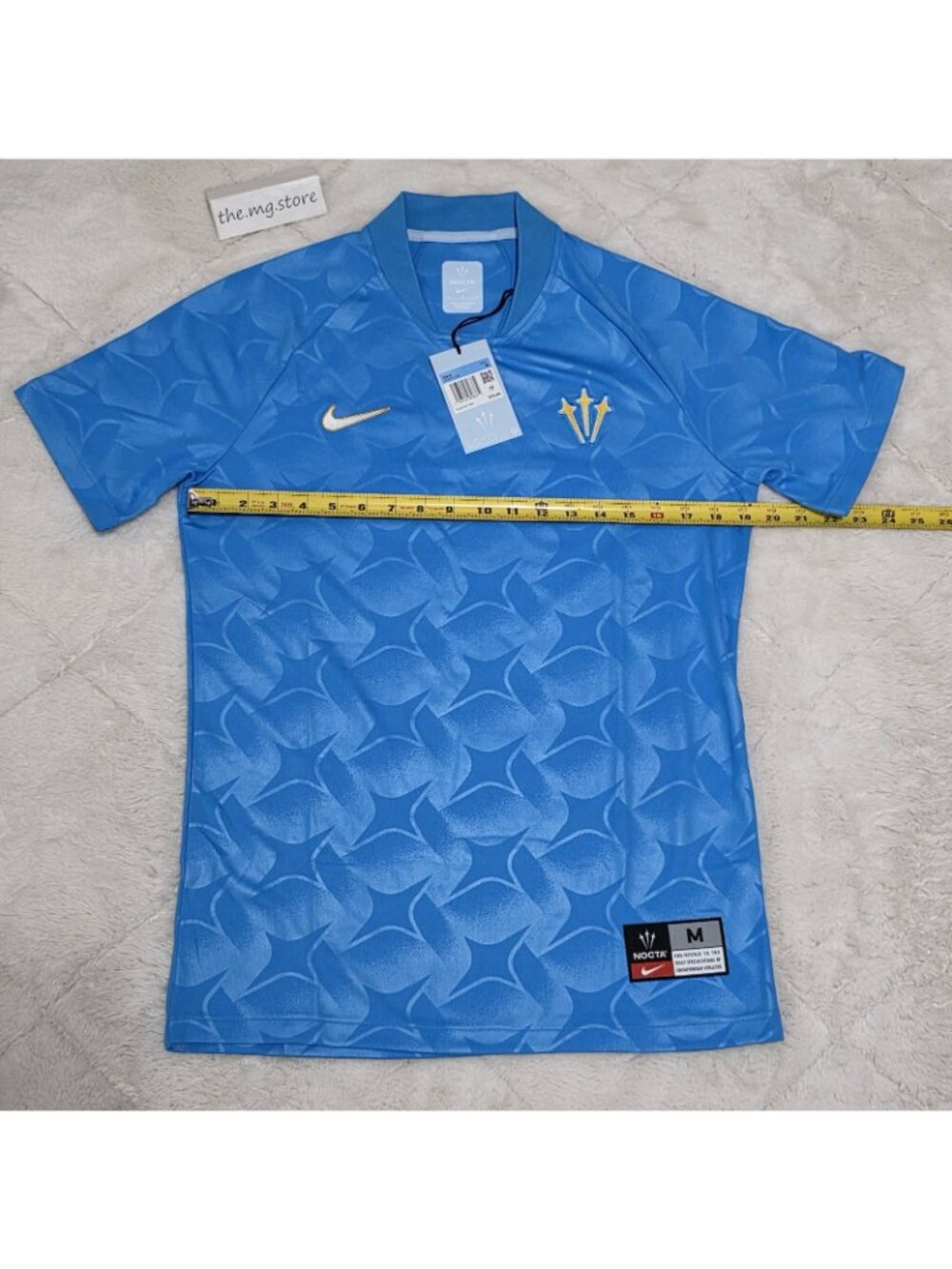 Nike NOCTA Turks and Caicos NRG Lu Home Jersey DR2616-450 Blue Distant Regards M - Picture 4 of 7